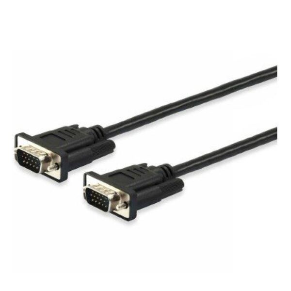 Cable VGA 3GO CVGA10MM/ VGA Macho - VGA Macho/ 10m/ Negro