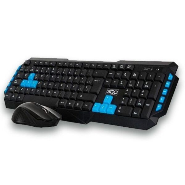 Teclado y ratón inalámbricos 3go combodrilew 2 - Imagen 2