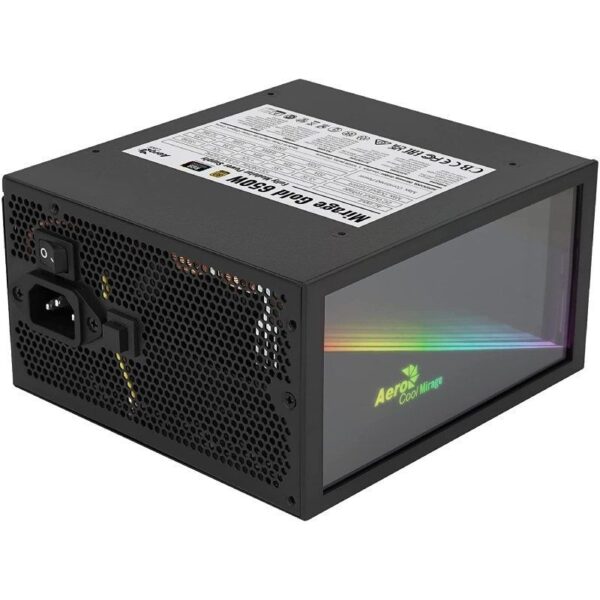 Fuente de alimentación aerocool mirage gold 650m/ 650w/ ventilador 12cm/ 80 plus gold - Imagen 3