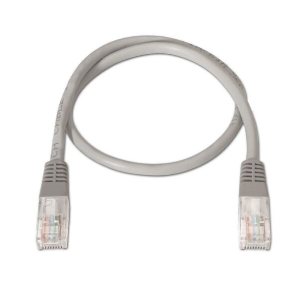 Cable de Red RJ45 UTP Aisens A133-0174 Cat.5e/ 25cm/ Gris