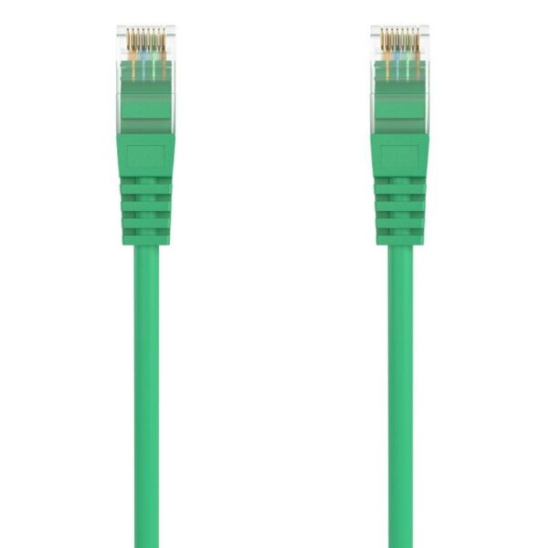 Cable de Red RJ45 AWG24 UTP Aisens A145-0577 Cat.6A/ LSZH/ 25cm/ Verde - Imagen 2