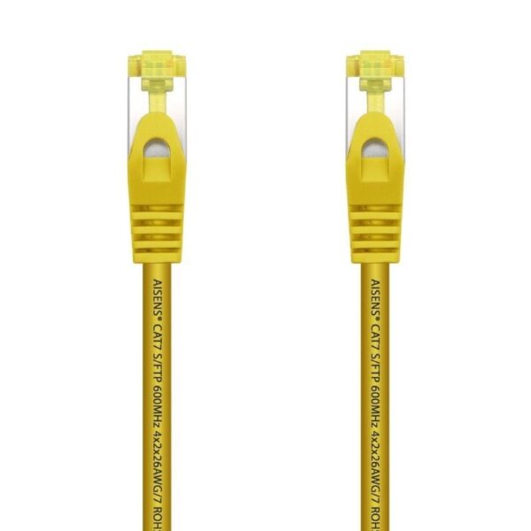 Cable de Red RJ45 SFTP Aisens A146-0472 Cat.7/ 25cm/ Amarillo - Imagen 2