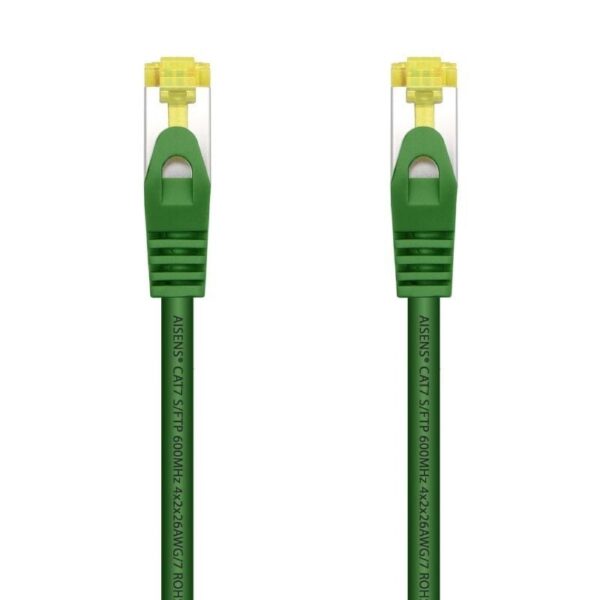 Cable de Red RJ45 SFTP Aisens A146-0480 Cat.7/ 25cm/ Verde - Imagen 2