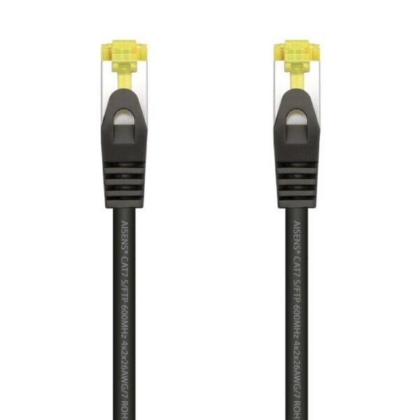 Cable de Red RJ45 SFTP Aisens A146-0484 Cat.7/ 25cm/ Negro - Imagen 2