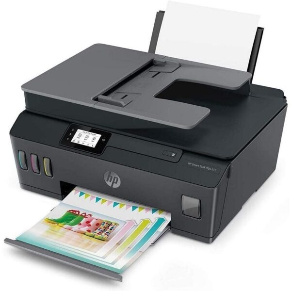 Multifunción Recargable HP Smart Tank Plus 655/ WiFi/ Fax/ Negra - Imagen 3