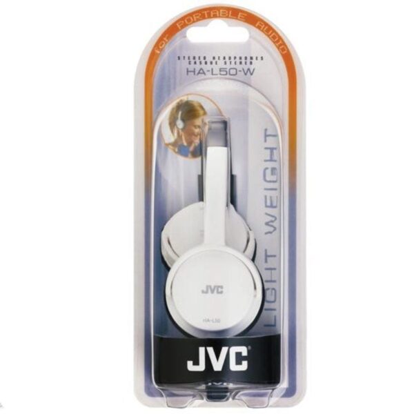 Auriculares jvc ha-l50/ jack 3.5/ blancos - Imagen 2