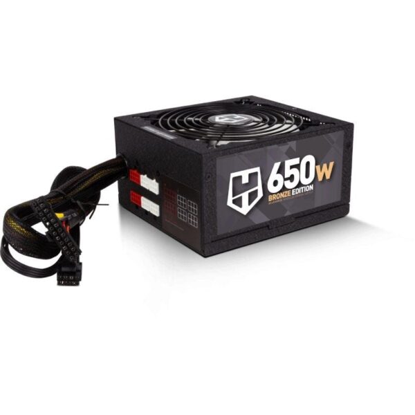 Fuente de alimentación nox hummer/ 650w/ ventilador 14cm/ 80 plus bronze - Imagen 3