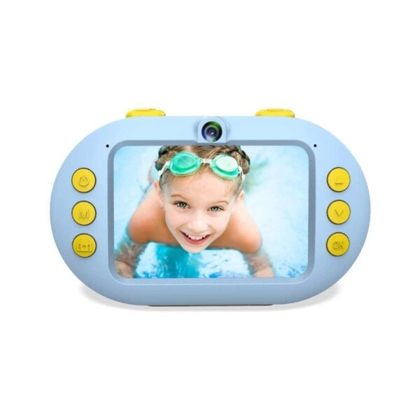 Cámara digital deportiva agfaphoto realikids cam waterproof/ 16mp/ azul/ incluye tarjeta micro sd 8gb - Imagen 2