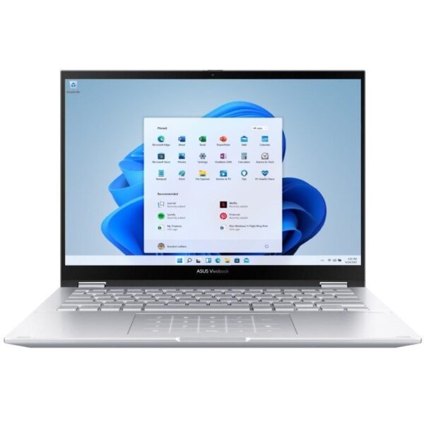 Portátil convertible asus vivobook s 14 flip tp3402va-lz273w intel core i5-1335u/ 16gb/ 512gb ssd/ 14"táctil/ win11