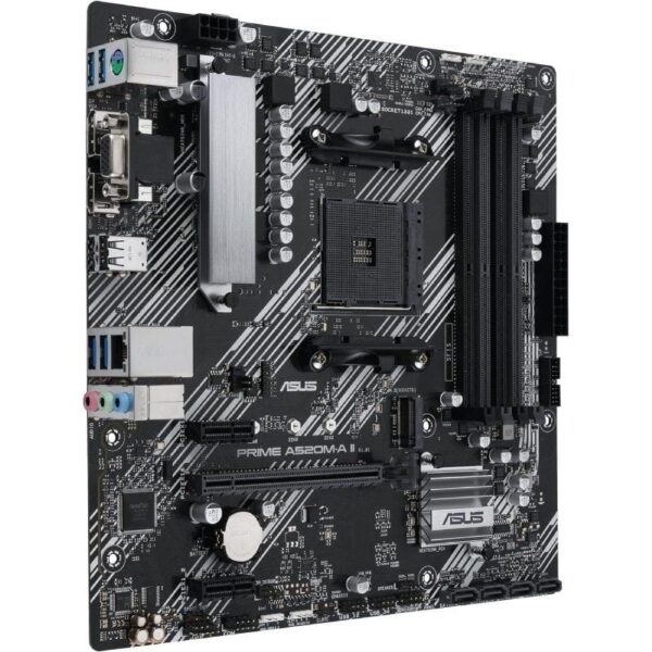 Placa base asus prime a520m-a ii/csm socket am4/ micro atx - Imagen 3