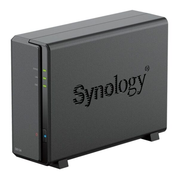 NAS Synology Diskstation DS124/ 1 Bahía 3.5"- 2.5"/ 1GB DDR4/ Formato Torre - Imagen 2