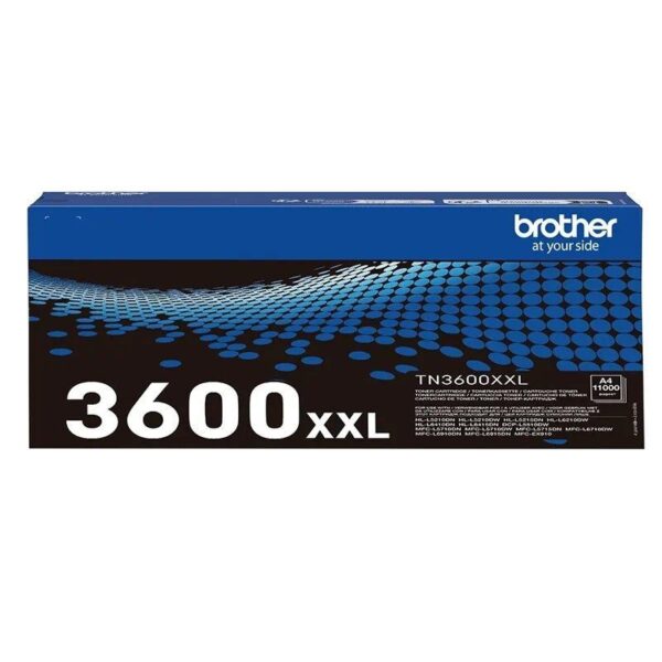 Tóner Original Brother TN3600XXL Alta Capacidad/ Negro - Imagen 3