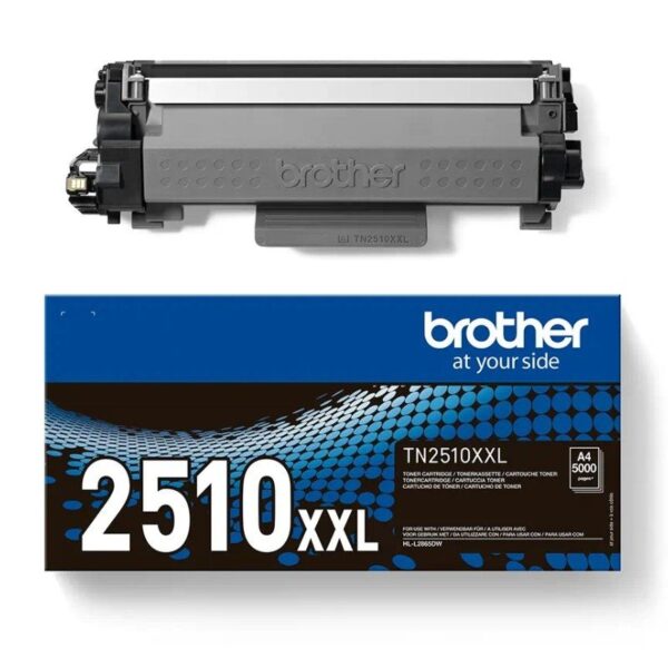 Tóner Original Brother TN2510XXL Alta Capacidad/ Negro - Imagen 3