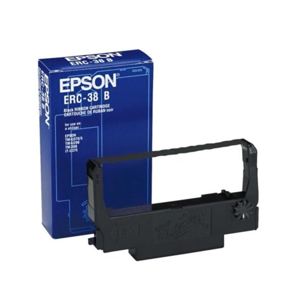 Cinta Matricial Epson ERC-38/ Negra