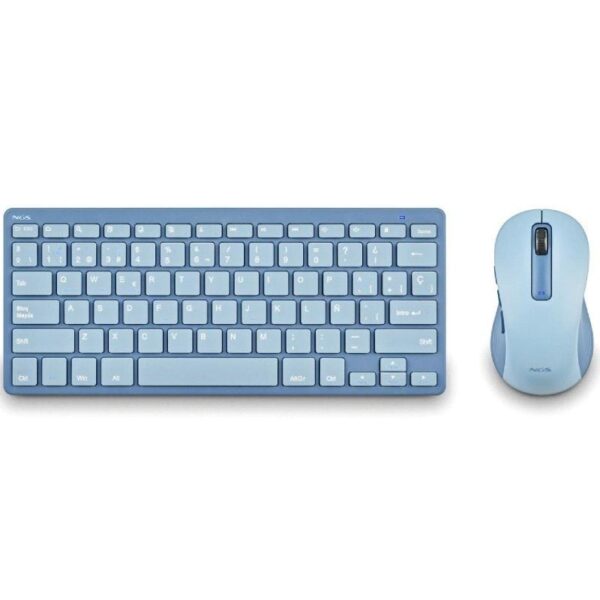 Teclado y Ratón Inalámbricos NGS Fantasy Kit Blue/ Azul - Imagen 3