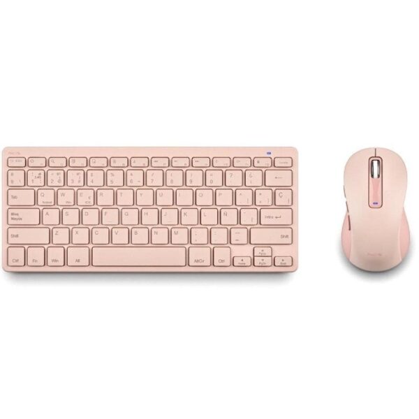 Teclado y Ratón Inalámbricos NGS Fantasy Kit Pink/ Rosa - Imagen 3