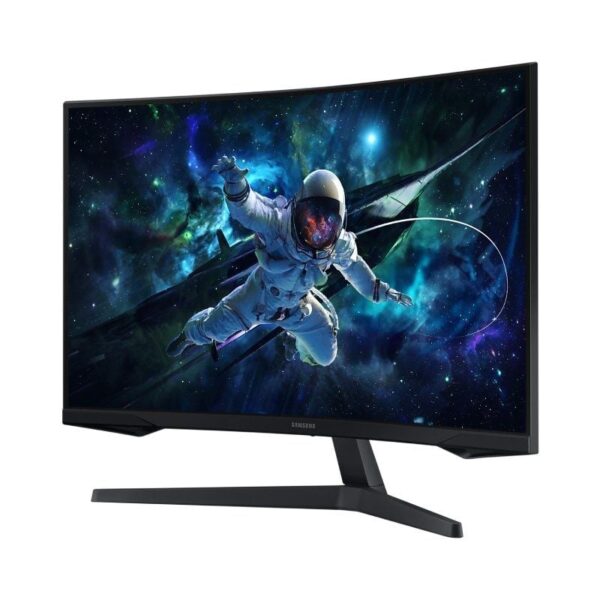 Monitor Gaming Curvo Samsung Odyssey G5 S32CG552EU 32"/ QHD/ 1ms/ 165Hz/ VA/ Negro - Imagen 2