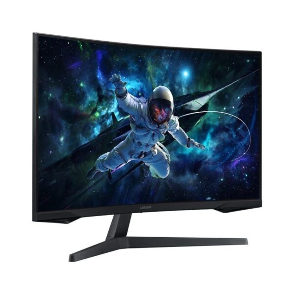 Monitor Gaming Curvo Samsung Odyssey G5 S32CG552EU 32"/ QHD/ 1ms/ 165Hz/ VA/ Negro - Imagen 3