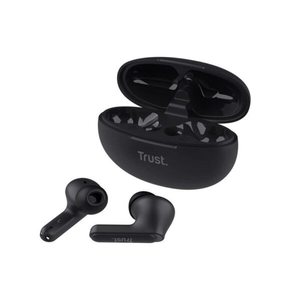 Auriculares Bluetooth Trust Yavi ENC con estuche de carga/ Negros - Imagen 3