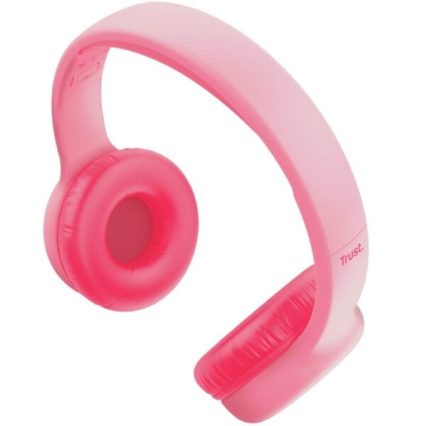 Auriculares Infantiles Trust Nouna Kids/ con Micrófono/ Rosas - Imagen 3