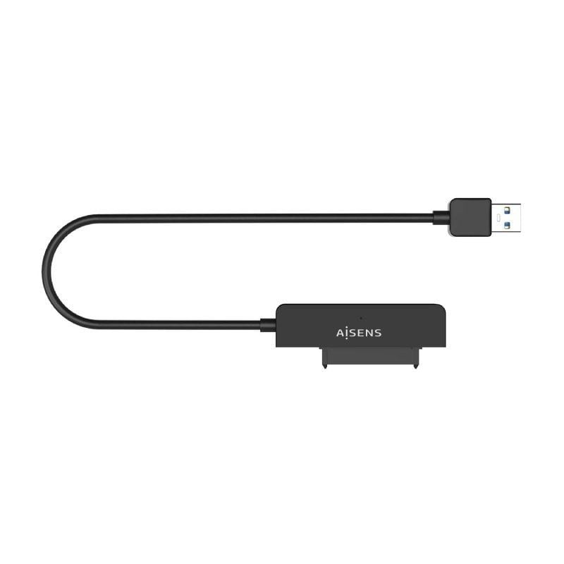 Adaptador para Discos Duros 2.5″ Aisens ASE-25A03B/ USB Macho – SATA