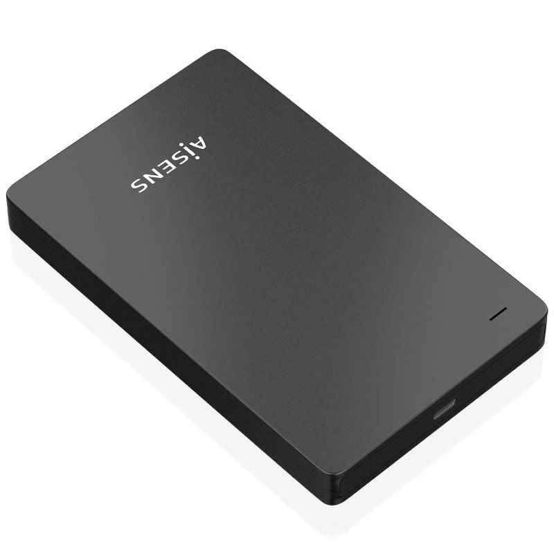 Caja Externa para Disco Duro de 2.5″ Aisens ASE-2542B/ USB 3.1/ Sin tornillos