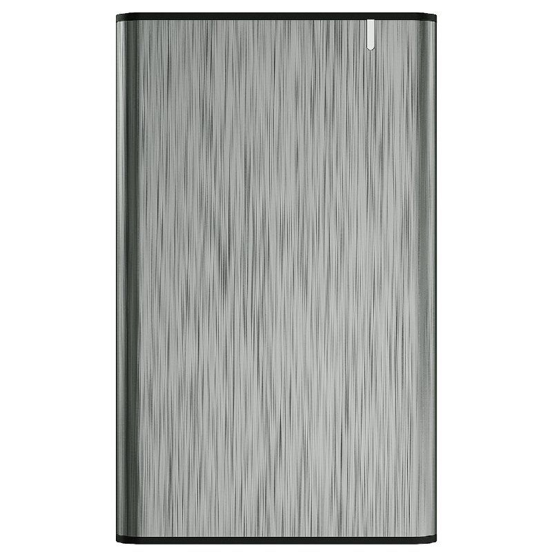 Caja Externa para Disco Duro de 2.5″ Aisens ASE-2525GR/ USB 3.1/ Sin tornillos