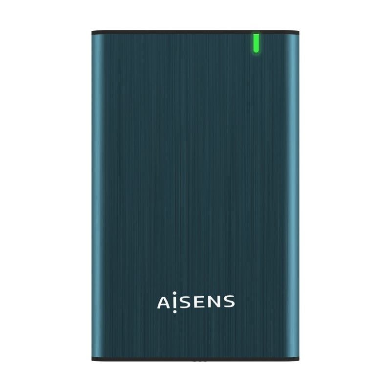 Caja Externa para Disco Duro de 2.5″ Aisens ASE-2525PB/ USB 3.0/ Sin tornillos