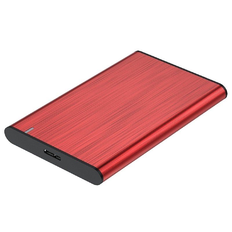 Caja Externa para Disco Duro de 2.5″ Aisens ASE-2525RED/ USB 3.1/ Sin tornillos