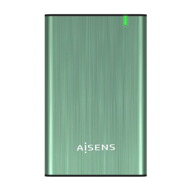 Caja Externa para Disco Duro de 2.5″ Aisens ASE-2525SGN/ USB 3.0/ Sin tornillos