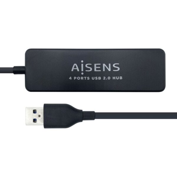 Hub USB 2.0 Aisens A104-0402/ 4xUSB - Imagen 2