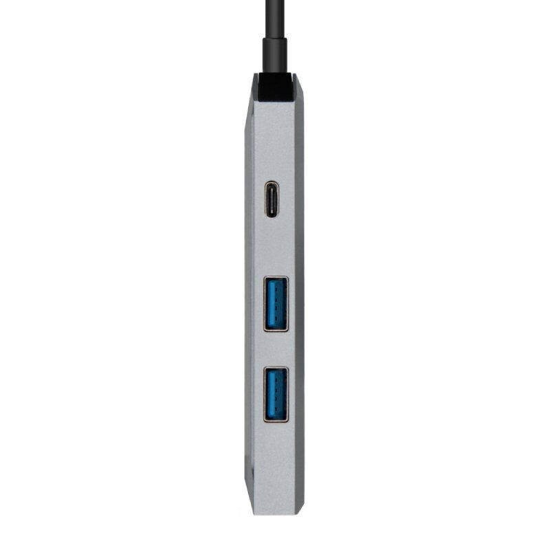 Docking USB Tipo-C Aisens ASUC-4P002-GR/ 1xHDMI/ 2xUSB/ 1xUSB Tipo-C PD/ Gris - Imagen 3