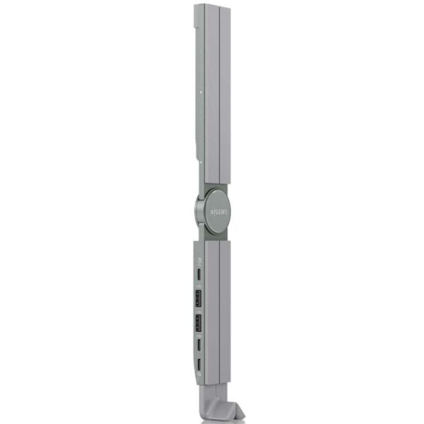 Soporte de Mesa - Docking USB Tipo-C Aisens ASUC-4P021-GR/ 2xUSB/ 1xUSB Tipo-C/ 1xUSB Tipo-C PD/ Gris - Imagen 3