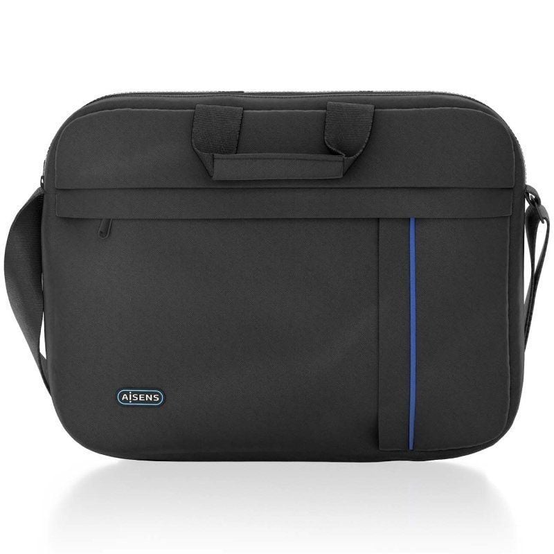 Maletín Aisens ASBG-BC020-BK para Portátiles hasta 15.6″/ Negro