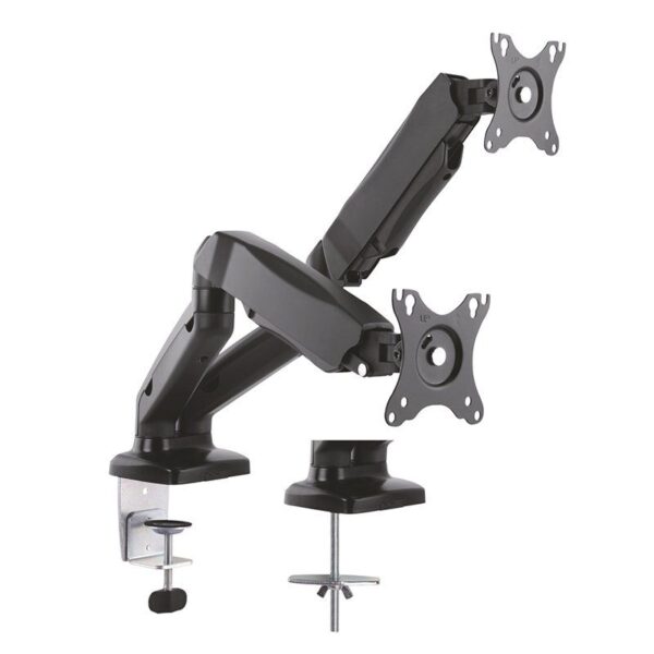 Soporte de Mesa con Contrapeso para 2 Monitores Aisens DT27TSR-045/ Giratorio/ Inclinable/ hasta 9kg - Imagen 2