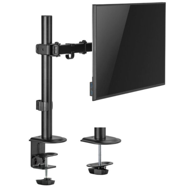 Soporte de Mesa para Monitor y TV Aisens DT32TSR-147/ Giratorio/ Inclinable/ hasta 9kg - Imagen 3