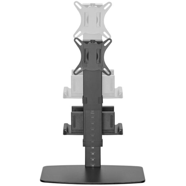 Soporte de Sobremesa para Monitor,TV y MiniPC Aisens DT32TSR-165/ Giratorio/ Inclinable/ hasta 8kg - Imagen 2