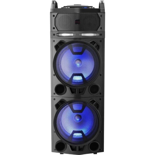 Altavoz Portable con Bluetooth Aiwa KBTUS-900/ 800W/ Incluye 2 Micrófonos - Imagen 2