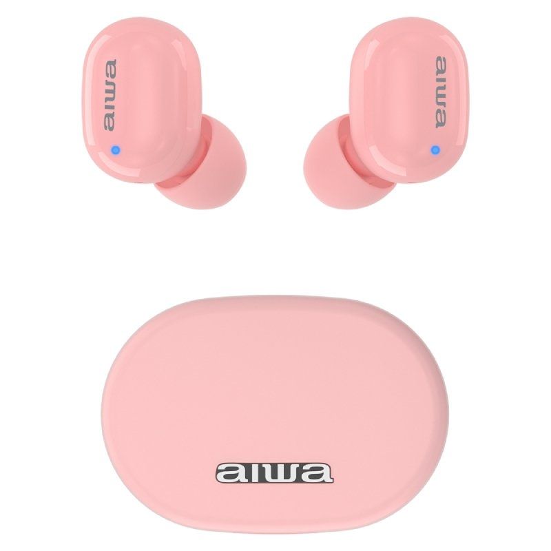 Auriculares Bluetooth Aiwa EBTW-150 con estuche de carga/ Autonomía 3h/ Rosas - Imagen 2