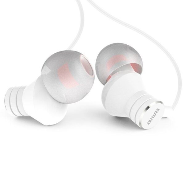 Auriculares Intrauditivos Aiwa ESTM-50WT/ con Micrófono/ Jack 3.5/ Blancos - Imagen 2
