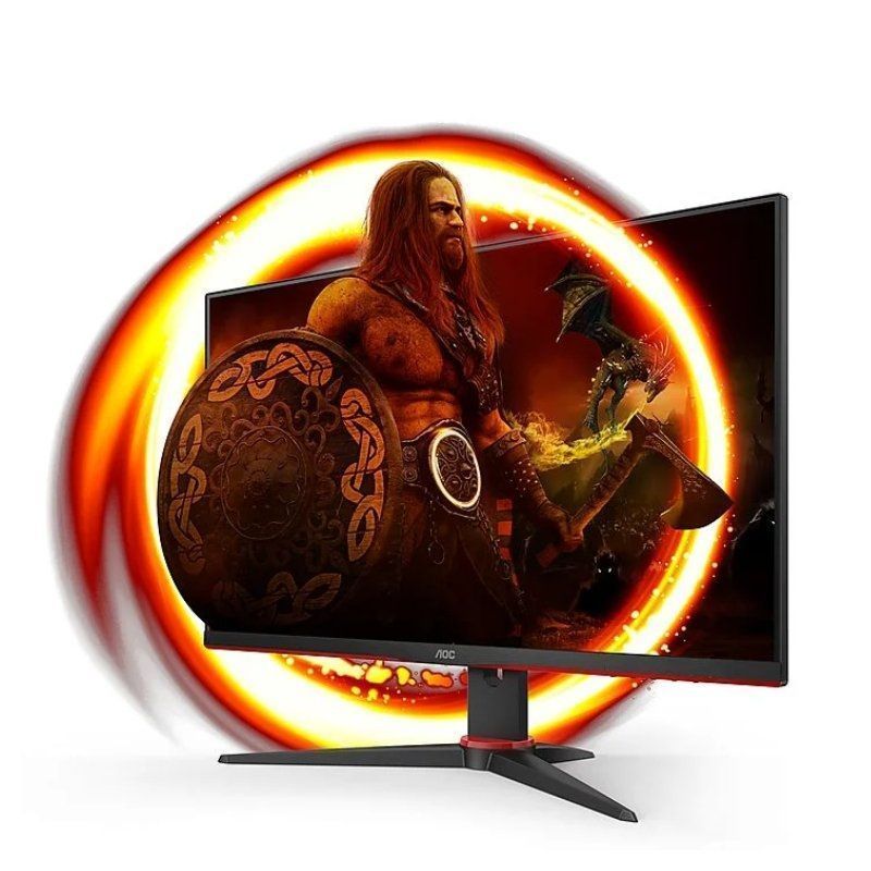 Monitor Gaming AOC 24G2SPAE/BK 23.8"/ Full HD/ 1ms/ 165Hz/ IPS/ Multimedia/ Negro - Imagen 2