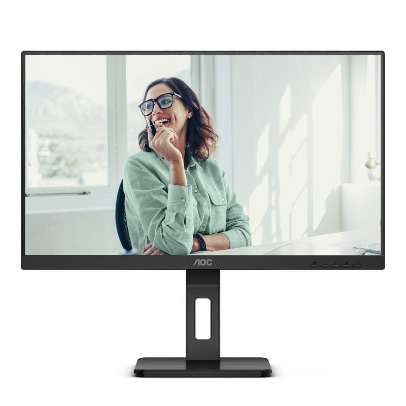 Monitor Profesional AOC Q27P3CV 27″/ QHD/ Multimedia/ Regulable en altura/ Negro