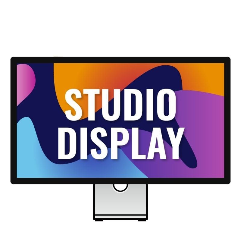 Apple Studio Display 27″/ Cristal Nanotexturizado/ Soporte VESA 2025