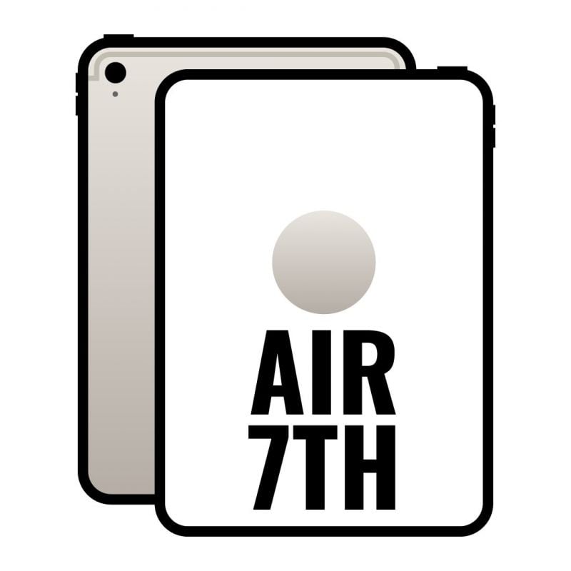 Apple iPad Air 13" 7th Wi-Fi Cell/ 5G/ M3/ 256GB/ Blanco Estrella