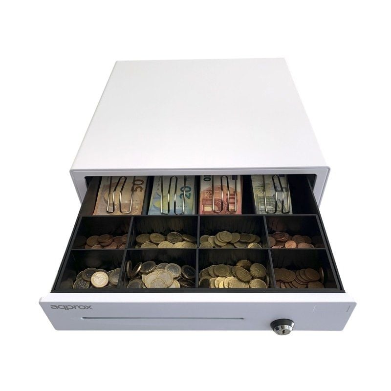 Cajón Portamonedas Approx appCASH01WH/ Manual y Automático/ Blanco - Imagen 3