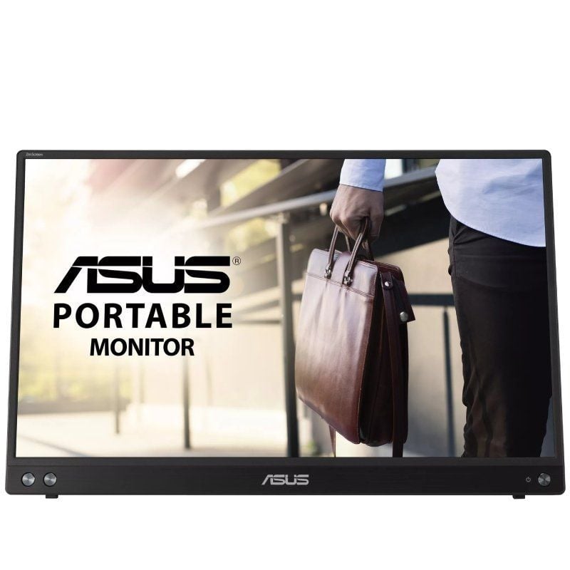 Monitor Portátil Asus ZenScreen MB16ACV 15.6″/ Full HD/ Negro