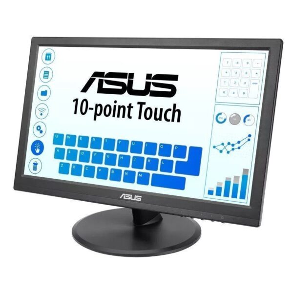Monitor Profesional Táctil Asus VT168HR 15.6"/ WXGA/ Negro - Imagen 2