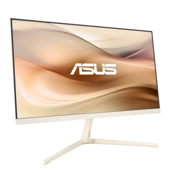 Monitor Profesional Asus VU249CFE-M 23.8"/ Full HD/ Regulable en altura/ Oat Milk - Imagen 2