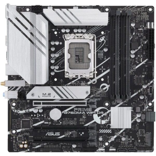 Placa Base Asus PRIME B760M-A WIFI D4 Socket 1700/ Micro ATX - Imagen 2