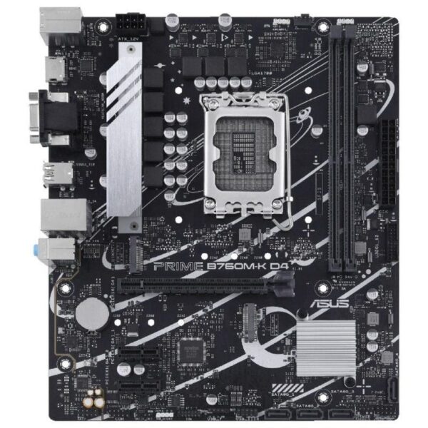 Placa Base Asus PRIME B760M-K D4 Socket 1700/ Micro ATX - Imagen 2